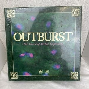 NEW Sealed OUTBURST 1988 The Game of Verbal Explosions VINTAGE Board Game FUN